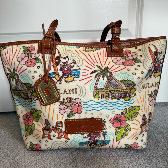 Disney Dooney & Bourke Aulani Exclusive Sketch Tote - Picture 10 of 12